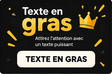 Police en gras
